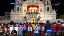 Mga debotong nais makiisa sa pagdiriwang ng Nazareno, dumagsa sa Quiapo Church | Saksi
