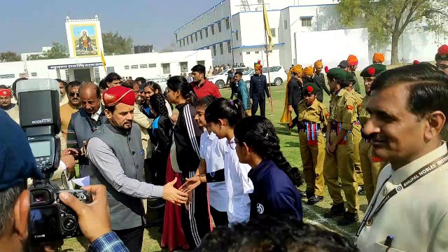 Video... महाराणा भूपाल नोबल्स इंडोर स्टेडियम का लोकार्पण समारोह