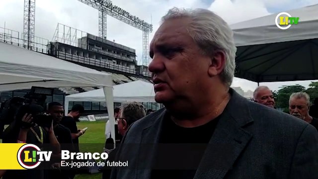 Tetracampeão mundial, Branco dá seu adeus à Roberto Dinamite, em São Januário