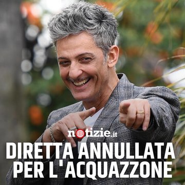 Fiorello annulla la diretta di Viva Rai 2 a causa di un acquazzone