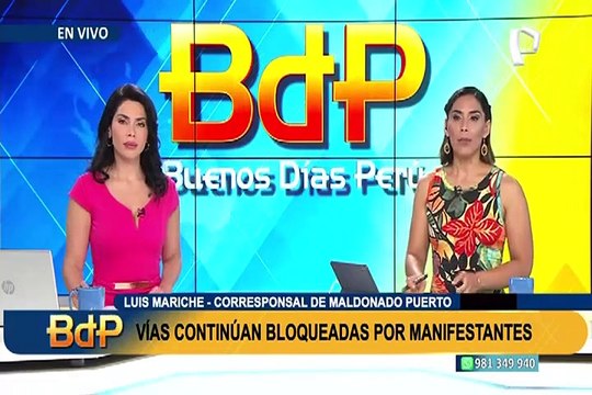 Paro en regiones: carreteras y vías continúan bloqueadas en Puerto Maldonado