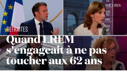 Retraites : comment le camp Macron a changé de discours sur l'âge de départ, d’un mandat à l’autre