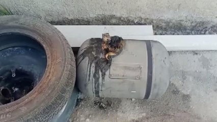 AFYONKARAHİSAR - LPG montaj atölyesindeki patlamada küçük çaplı hasar oluştu