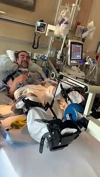 Haciendo bicicleta en mi cama