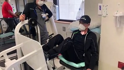 Ejercicios de fuerza en el hospital