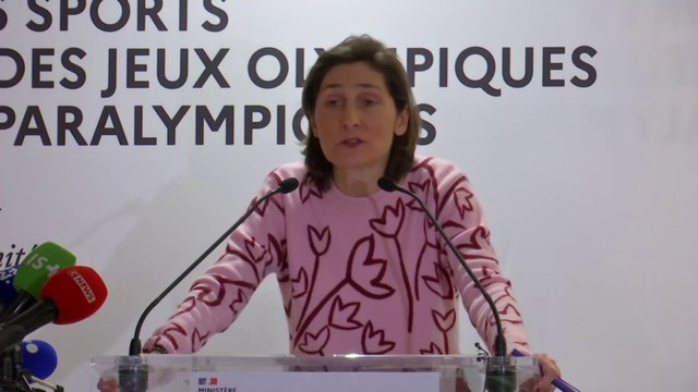 Amélie Oudéa-Castera à propos de Didier Deschamps: C'est une immense chance pour notre pays d'avoir à la tête de l'équipe de France un homme de ce talent