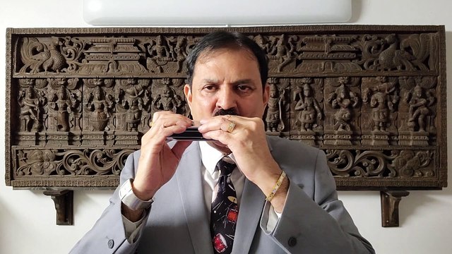 Dard-e-Dil Dard-e-Jigar - Film Karz 1980 on Mouth organ Live Performance by Mukund Kamdar