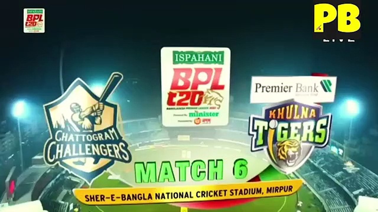 BPL 2023 Match 6 Highlights | Chattogram Challengers vs Khulna Tigers Highlights