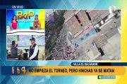 VES se tiñe de sangre: un muerto deja enfrentamiento entre barristas de la ‘U’ y Alianza Lima