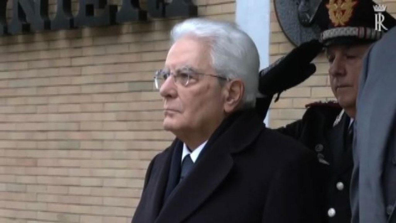 Mattarella alla presentazione della fiction su Dalla Chiesa