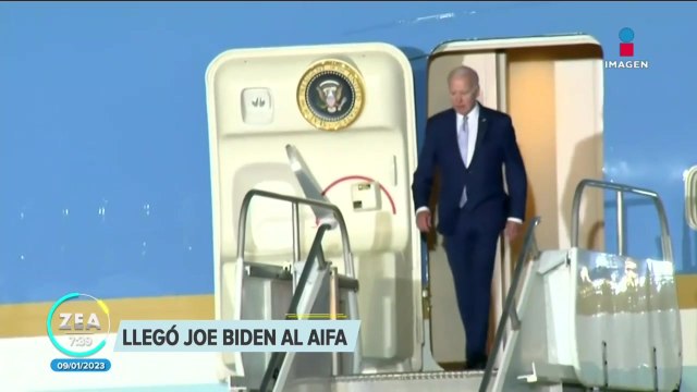 Joe Biden llega a México y ateriza en el AIFA: Así reaccionaron las redes sociales