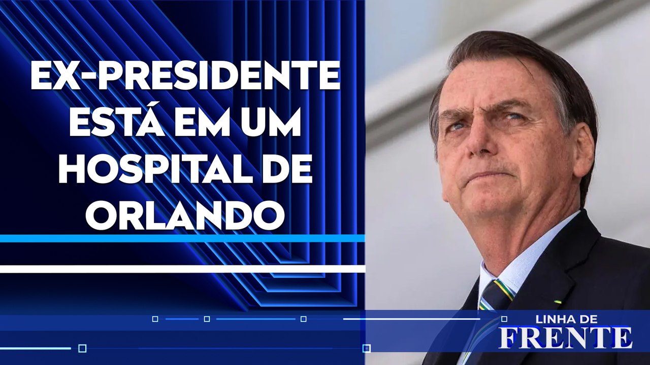 Jair Bolsonaro é internado nos EUA após fortes...