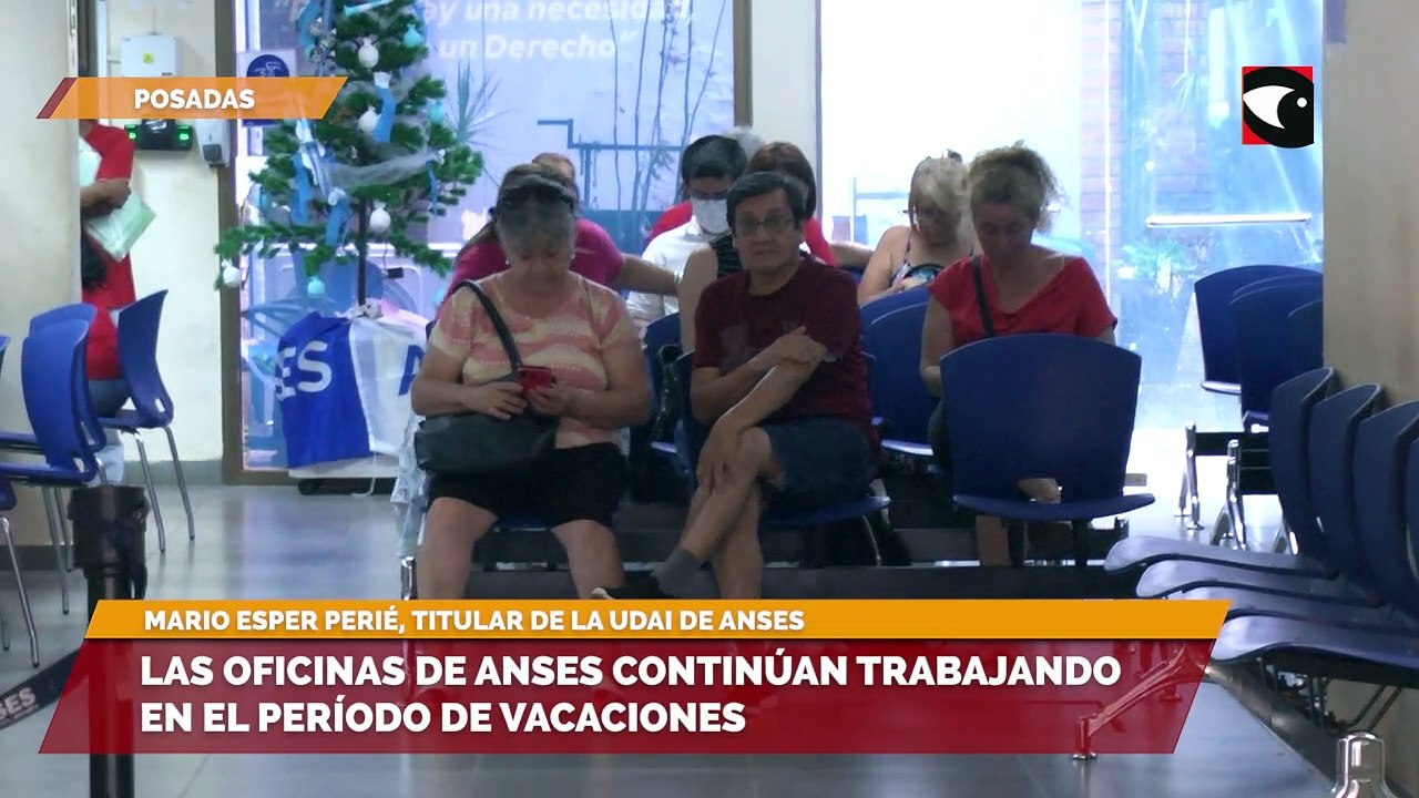 Las oficinas de Anses continúan trabajando en el período de vacaciones