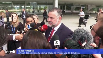 Lula despacha no Palácio do Planalto