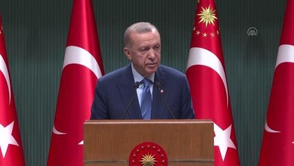Cumhurbaşkanı Erdoğan: "2022 yılında yaptığımız sosyal yardım harcamalarının toplam tutarı 578 milyar lirayı buldu"