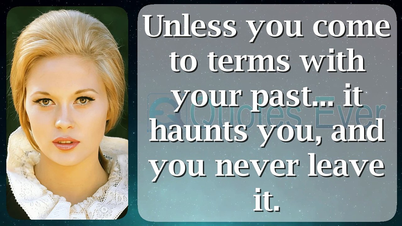 Faye Dunaway 44 #quotesaboutlife #quotesaboutlove #quoteschannel Quotes Ever