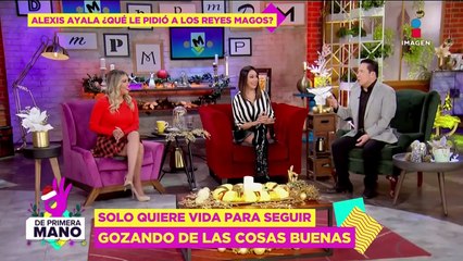 El regalo más especial que Alexis Ayala recibió de los Reyes Magos