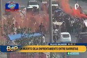 VES se tiñe de sangre: un muerto deja enfrentamiento entre barristas de la ‘U’ y Alianza Lima
