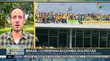 Brasil condena acciones golpistas