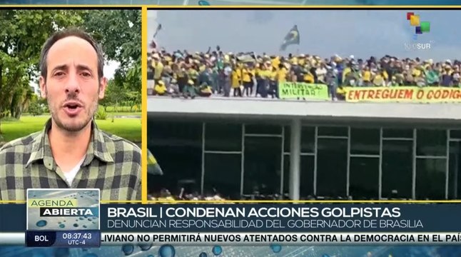 Brasil condena acciones golpistas