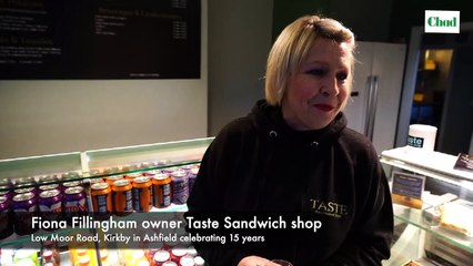 Kirkby sandwich shop celebrating 15 years