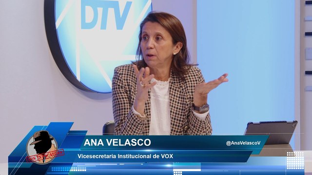 ANA VELASCO: Los políticos tienen que buscar la convivencia y no generar odio y confrontación