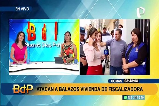Atacan a balazos casa de fiscalizadora de la Municipalidad de Comas: tengo preocupación por mi familia