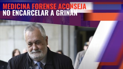Medicina forense aconseja no encarcelar a Griñán