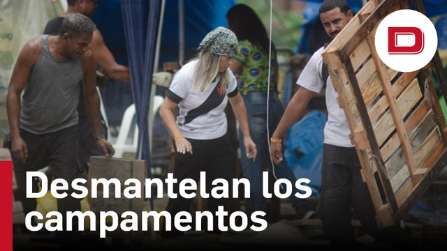 La Policía de Brasil desmantela los campamentos bolsonaristas frente a los cuarteles militares