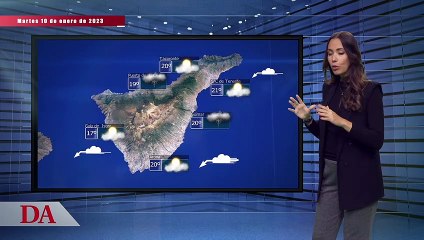 La previsión del tiempo en Canarias para el 10 de enero de 2023