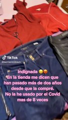 Mujer se indigna por no poder cambiar una prensa que compró hace 5 años