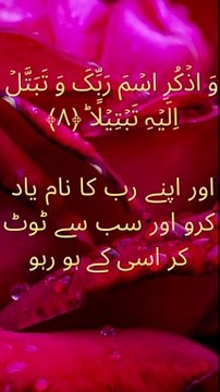 Wise Sayings /Hadees/Quran/Islam Surah Muzammil