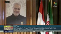 Sirios, palestinos e iraníes conmemoran tercer aniversario del asesinato de Qasem Soleimani
