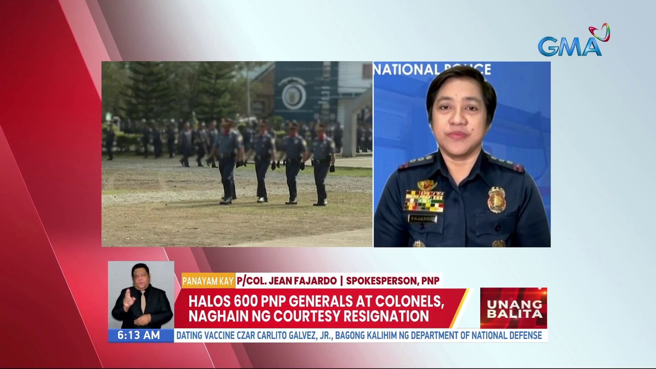 Panayam Kay P Col Jean Fajardo Spokesperson Pnp January 10 2023