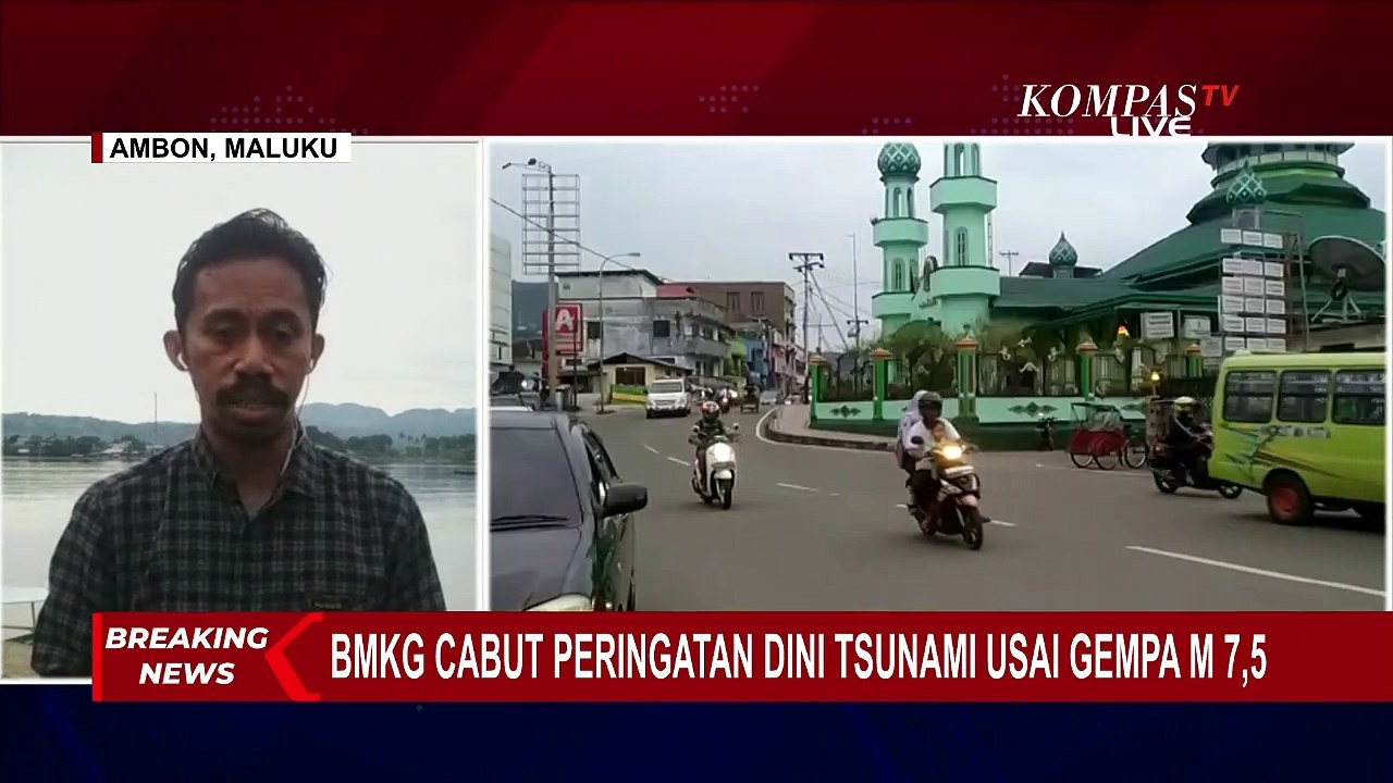 Peringatan Dini Tsunami di Maluku Tenggara Diakhiri, BMKG Imbau Warga di Pesisir Tetap Waspada