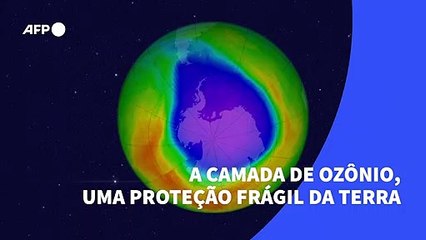 A camada de ozônio, uma proteção frágil da Terra