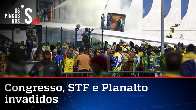 PF vai indiciar mais de mil pessoas que participaram dos atos em Brasília