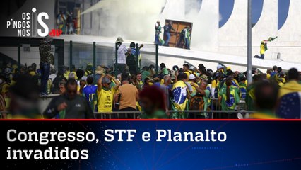 PF vai indiciar mais de mil pessoas que participaram dos atos em Brasília