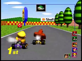 Mario Kart 64 online multiplayer - n64