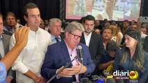 Contra golpistas, João Azevêdo diz que governo ‘não ficará só nas notas’ e tomará medidas concretas