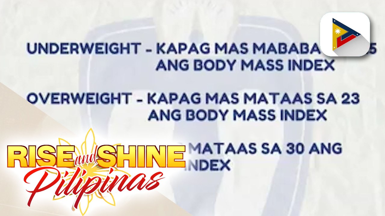 SAY NI DOK | Mga paraan upang mabawasan ang timbang