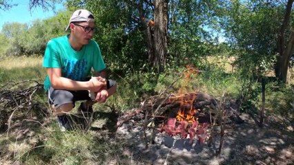 PESCA Y COCINA EN ARROYO GUALEGUAYCHU, BAGRE LAGUNERO, VIEJA DEL AGUA