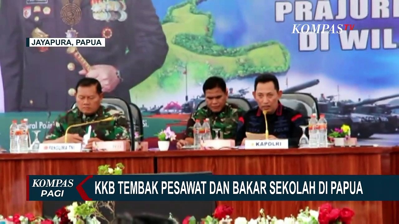 KKB Berulah di Distrik Oksibil: Gedung Sekolah SMK Dibakar, Pesawat Logistik Ditembaki