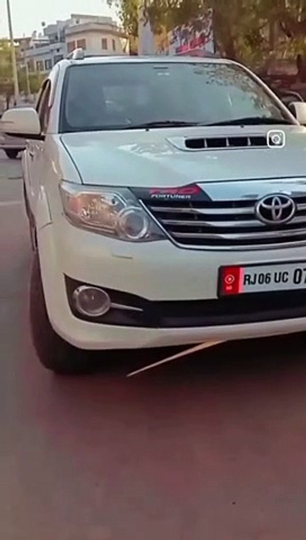 New fortuner car