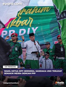Sandiaga Uno Makin Mesra dengan PPP di Tengah Isu Murtad dari Gerindra, Kena Ultimatum Sindiran Prabowo?