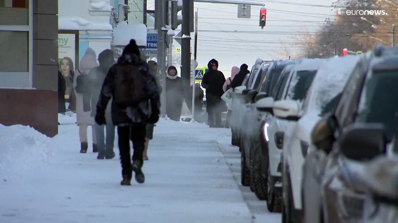 Minus 39 Grad in Russland: Sogar die Eisbahnen machen dicht