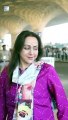 Hema Malini एयरपोर्ट पर खूबसूरत लुक में आयी नज़र