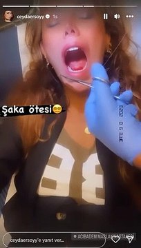 Ceyda Ersoy, öpüşürken kopan dilini diktirdi