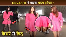 OMG! Urvashi Rautela Wears Torn Stockings At Airport, Caught In Camera