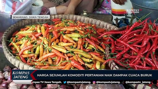 Harga Sejumlah Komoditas Pertanian Naik Dampak Cuaca Buruk